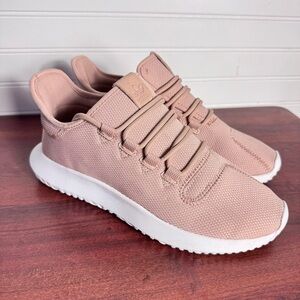 Adidas Tubular Shadow Youth/Womens Tan White YEEZY Comfort Sneakers BB6746 Sz 7